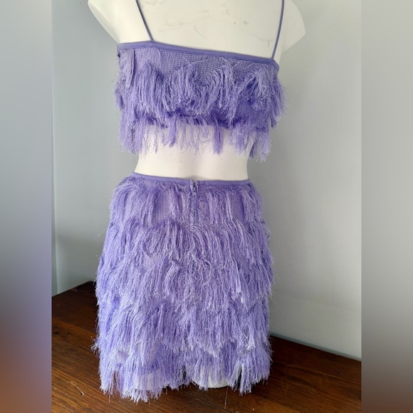 Motel Rocks Lilac Fringe Ensemble - Picture 3 of 11